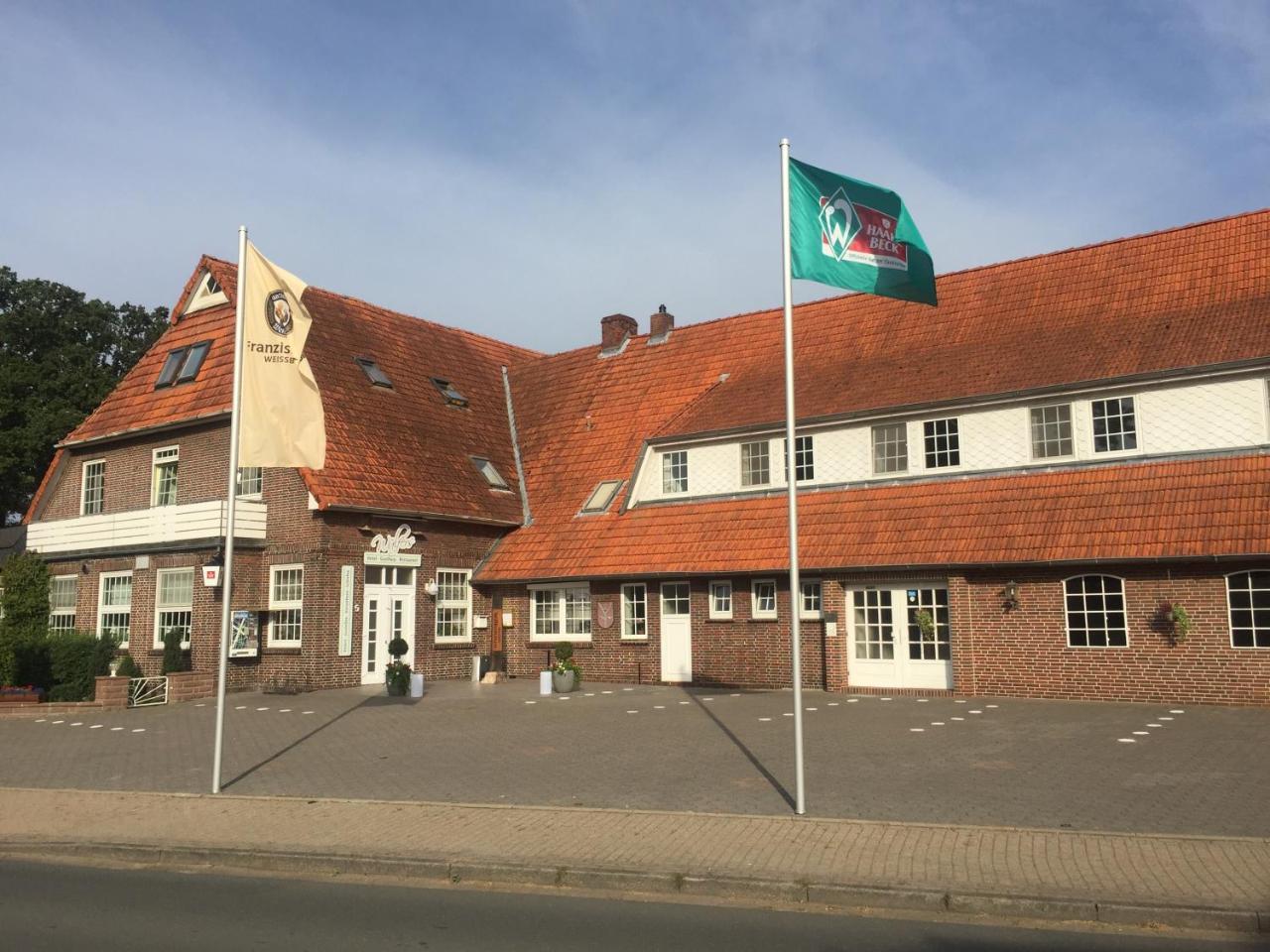 Hotel Wuelfers Gasthaus Gross Ippener Buitenkant foto
